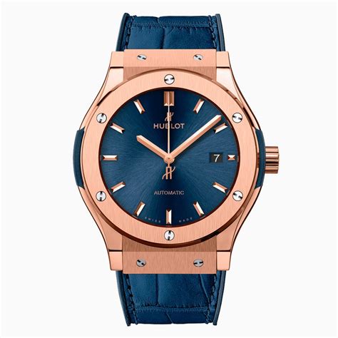 Hublot Classic Fusion King Gold Blue (542.OX.7180.LR) 